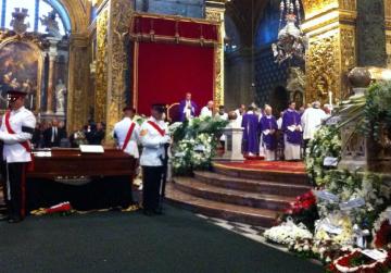 mintoff funeral0