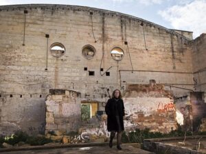Need for restoration ... the dilapidated hall Australia’s High Commissioner to Malta wants restored. Picture: Ella Pellegrini